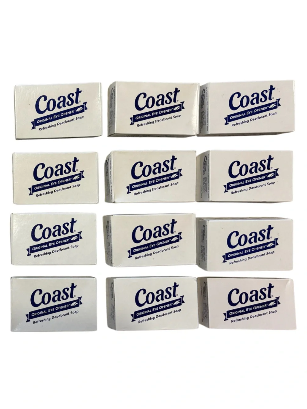 Coast Bar Soap Lot Of 12 Classic Scent Original Eye Opener Refresh Deodorant New